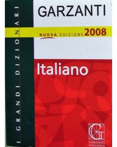 DIZIONARIO ITALIANO 2008 Garzanti