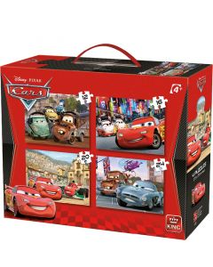 Puzzle Cars - Disney Pixar - 4in1